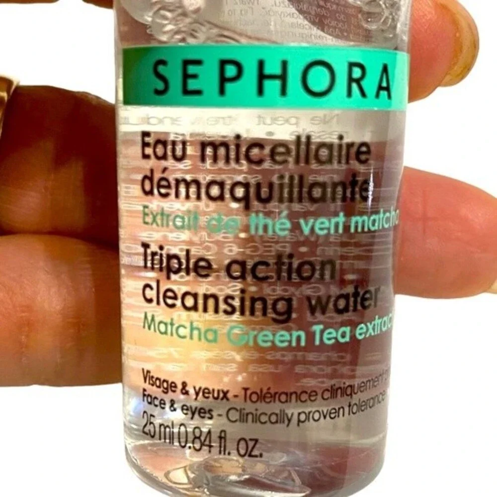 Sephora Triple Action Cleansing Water Matcha Green Tea Extract